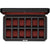 Rothwell 12 Slot Watch Box (Black / Red)