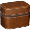 Rothwell 2 Watch Travel Case (Tan / Brown)