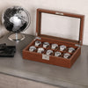 Rothwell 10 Slot Watch Box (Tan / Brown)